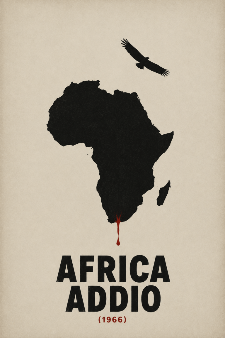 Jaquette du film Adieu Afrique